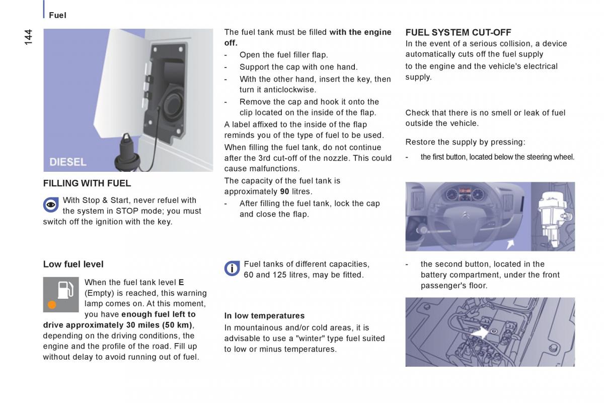 Citroen Jumper II 2 owners manual / page 146