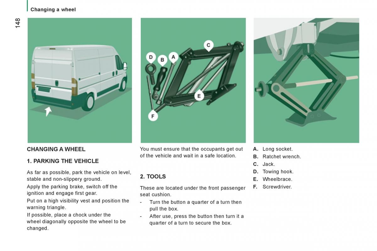 Citroen Jumper II 2 owners manual / page 150