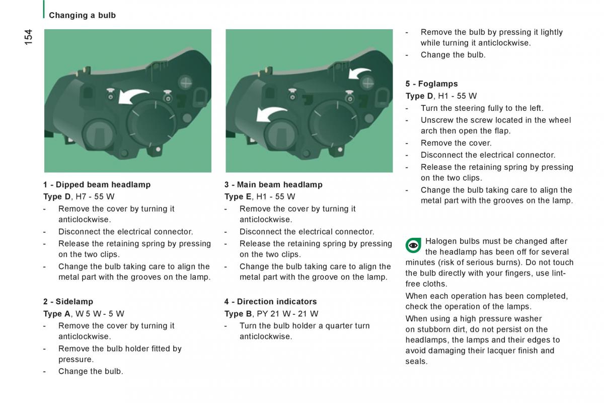 Citroen Jumper II 2 owners manual / page 156