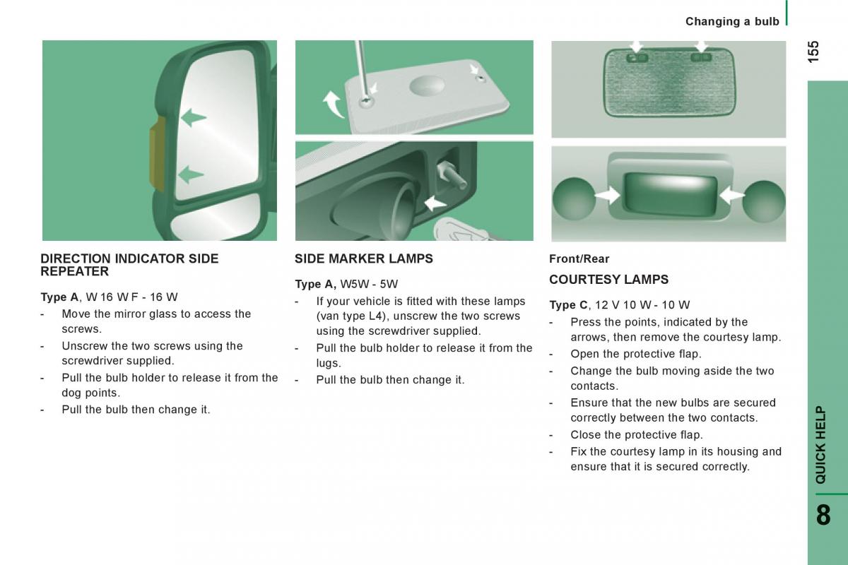 Citroen Jumper II 2 owners manual / page 157