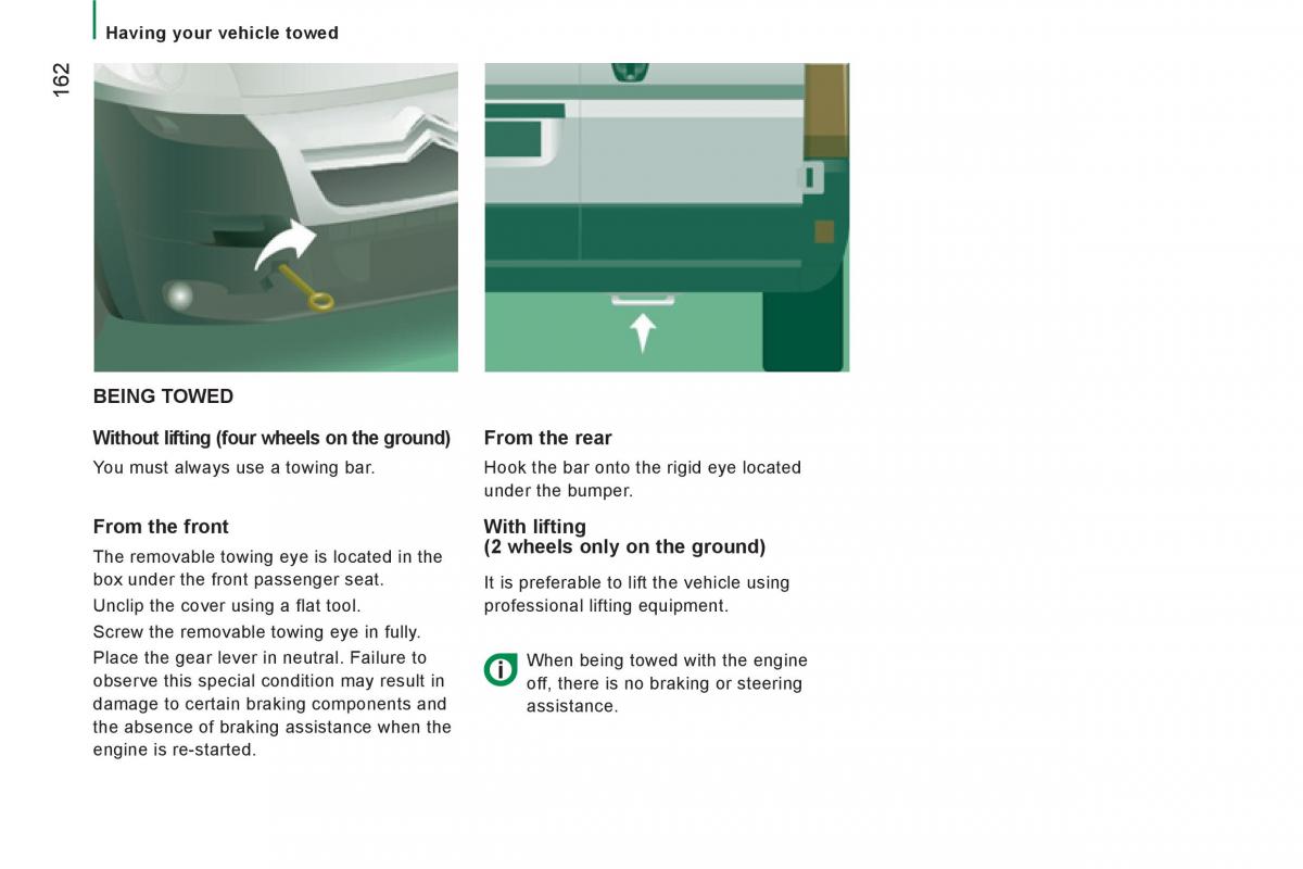 Citroen Jumper II 2 owners manual / page 164