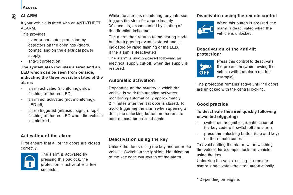 Citroen Jumper II 2 owners manual / page 28