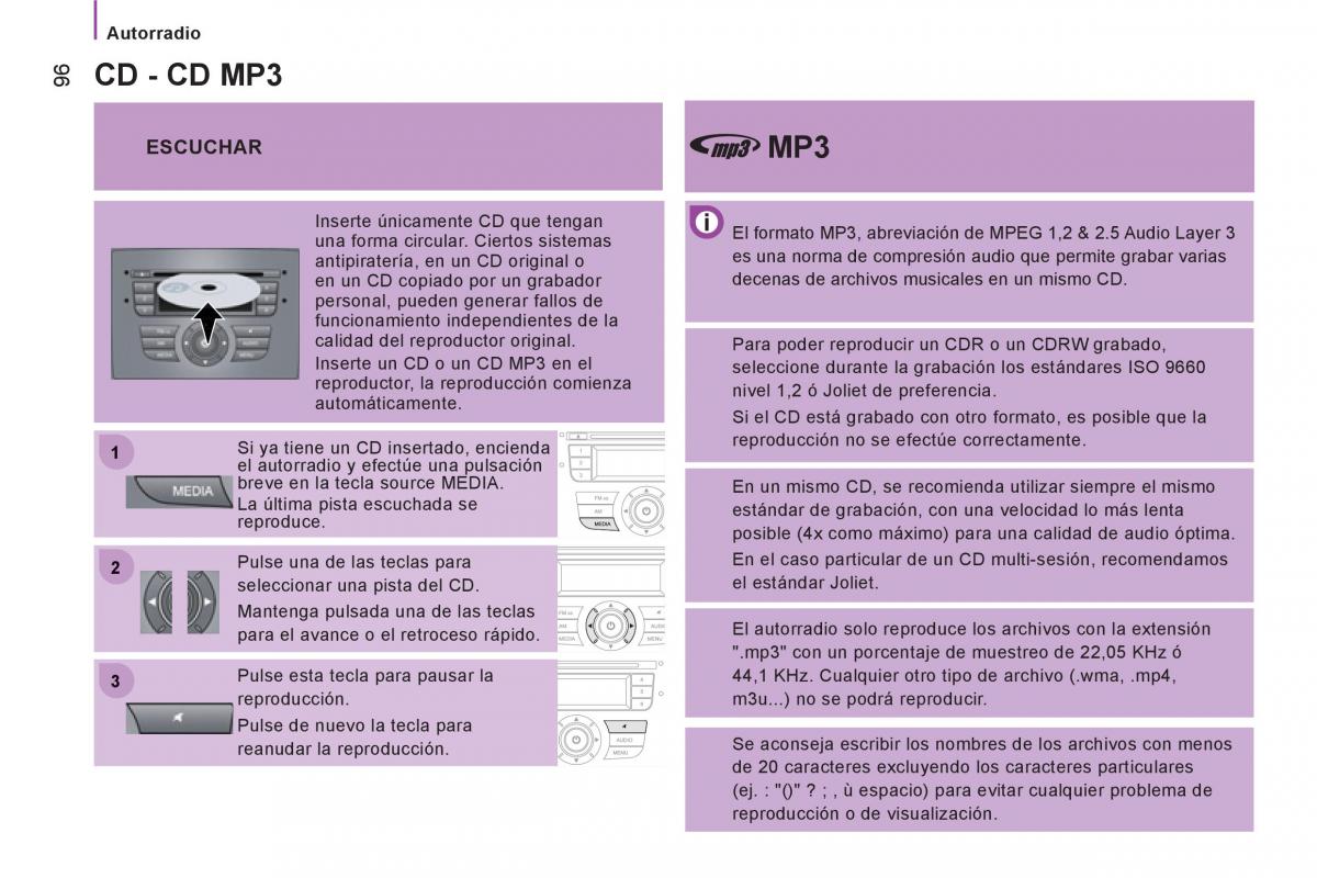 Citroen Jumper II 2 manual del propietario / page 98