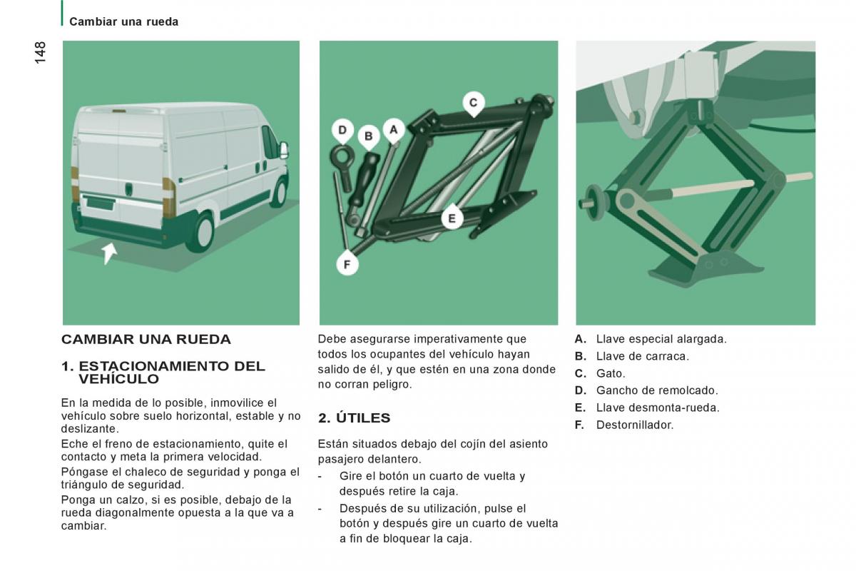 Citroen Jumper II 2 manual del propietario / page 150