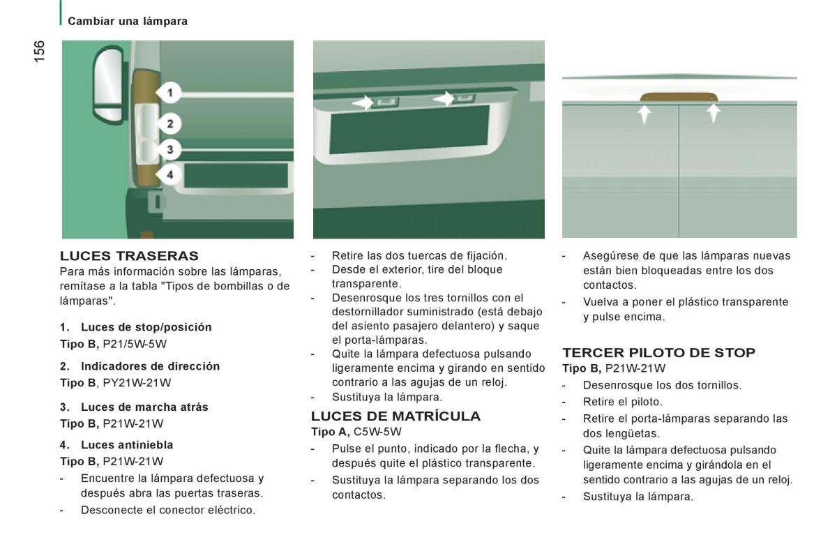 Citroen Jumper II 2 manual del propietario / page 158