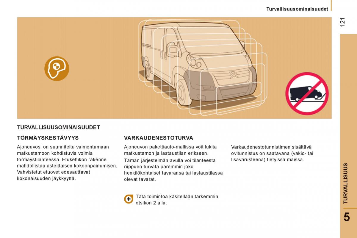 Citroen Jumper II 2 omistajan kasikirja / page 123