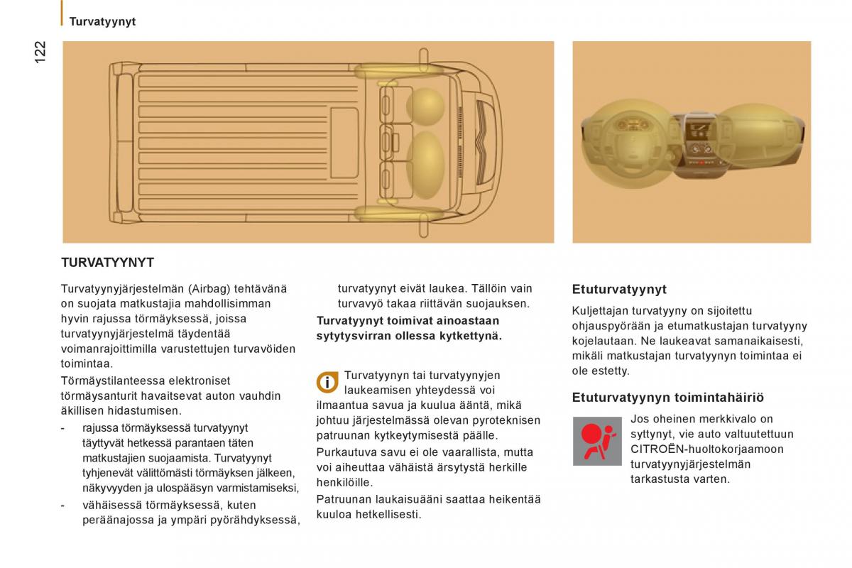 Citroen Jumper II 2 omistajan kasikirja / page 124