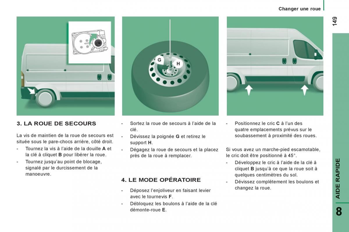 Citroen Jumper II 2 manuel du proprietaire / page 151