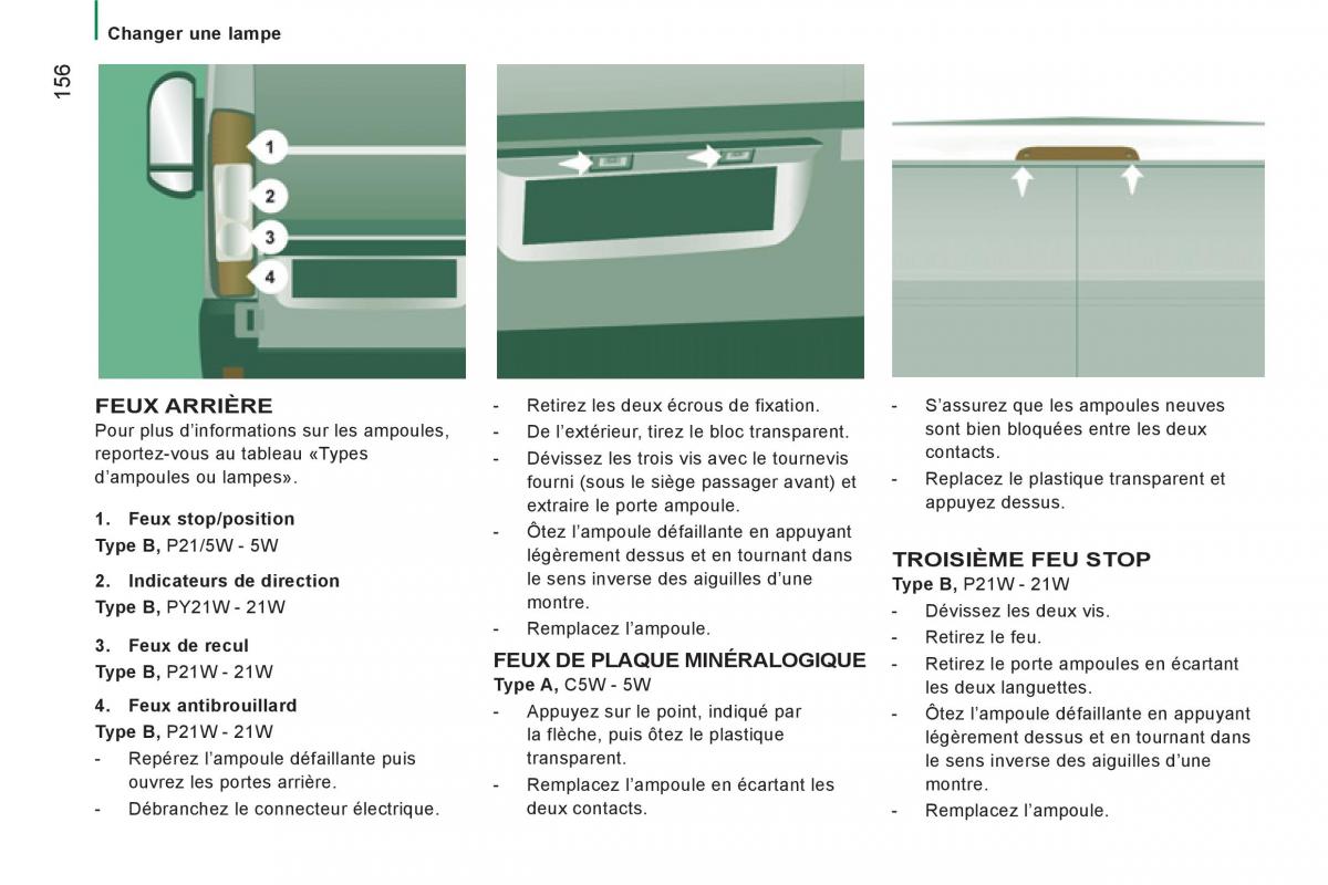 Citroen Jumper II 2 manuel du proprietaire / page 158