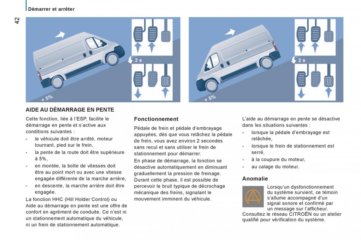 Citroen Jumper II 2 manuel du proprietaire / page 44