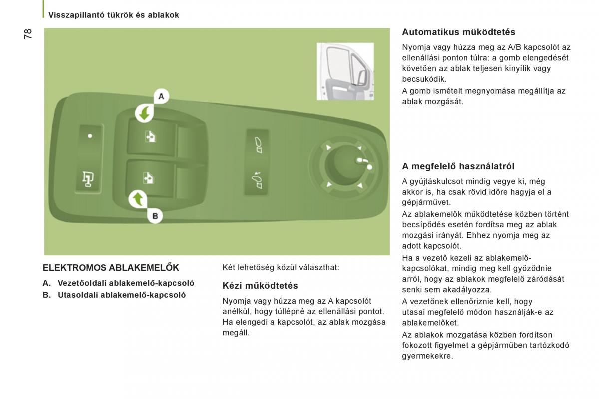 Citroen Jumper II 2 Kezelesi utmutato / page 80