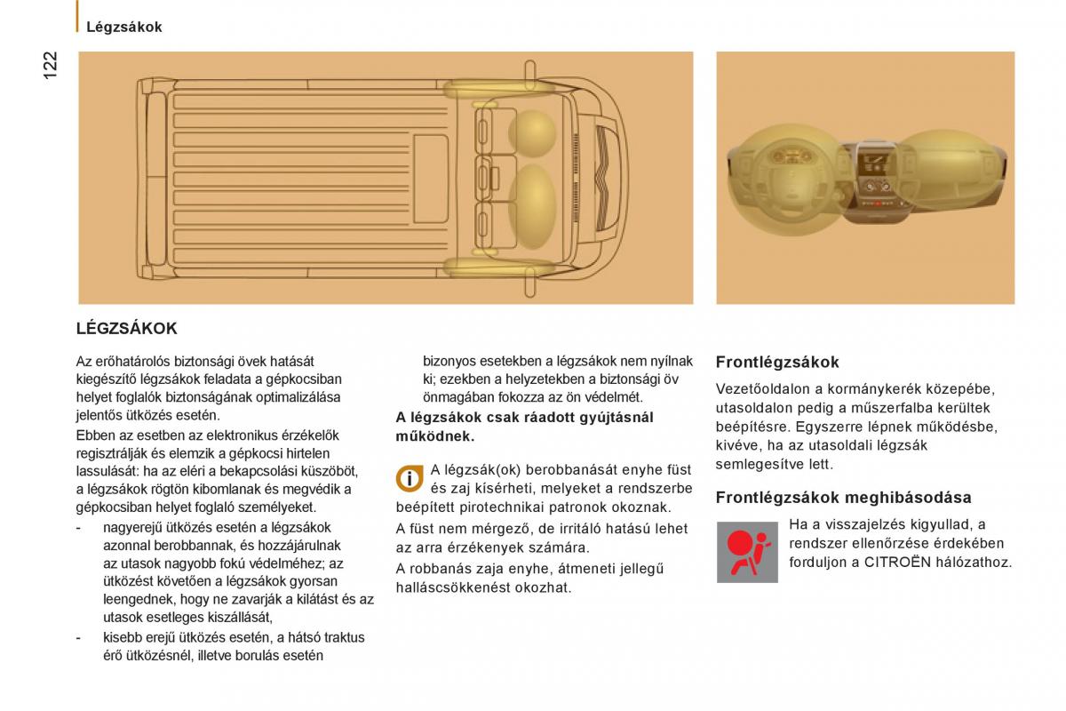 Citroen Jumper II 2 Kezelesi utmutato / page 124