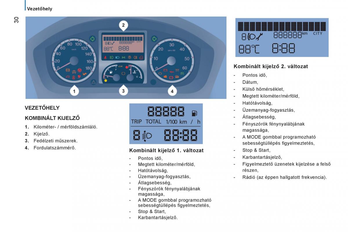 Citroen Jumper II 2 Kezelesi utmutato / page 32