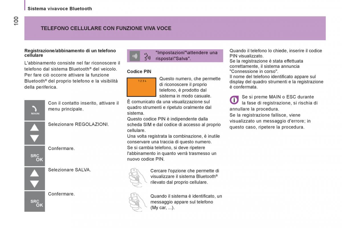 Citroen Jumper II 2 manuale del proprietario / page 102