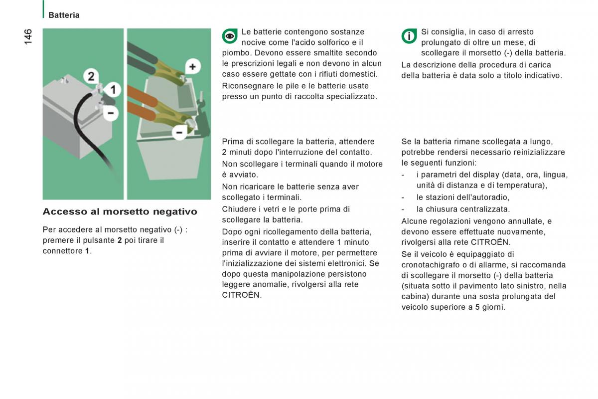 Citroen Jumper II 2 manuale del proprietario / page 148