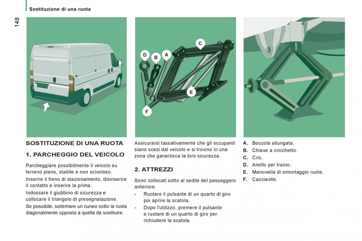 Citroen Jumper II 2 manuale del proprietario / page 150