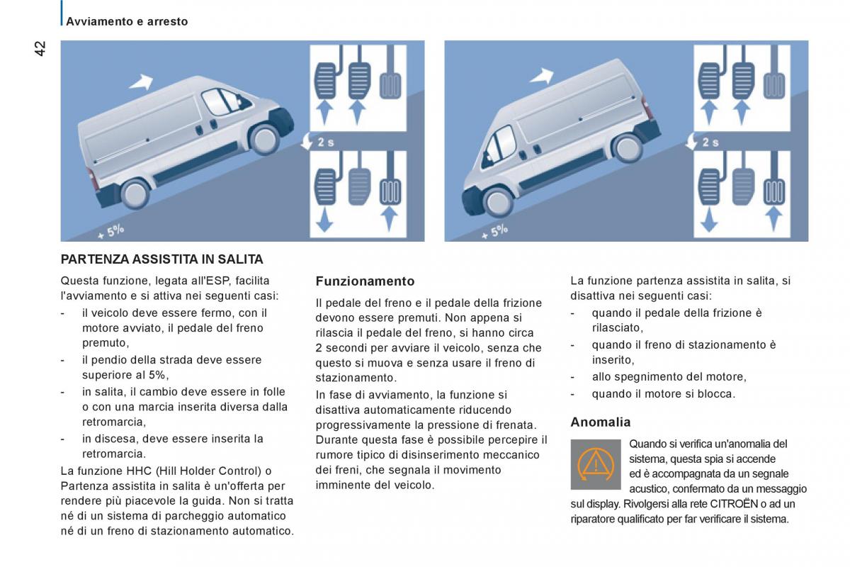 Citroen Jumper II 2 manuale del proprietario / page 44