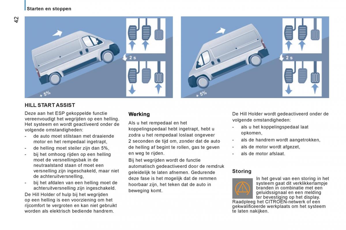 Citroen Jumper II 2 handleiding / page 44