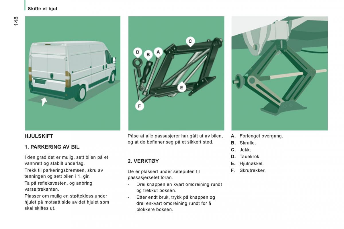 Citroen Jumper II 2 bruksanvisningen / page 150