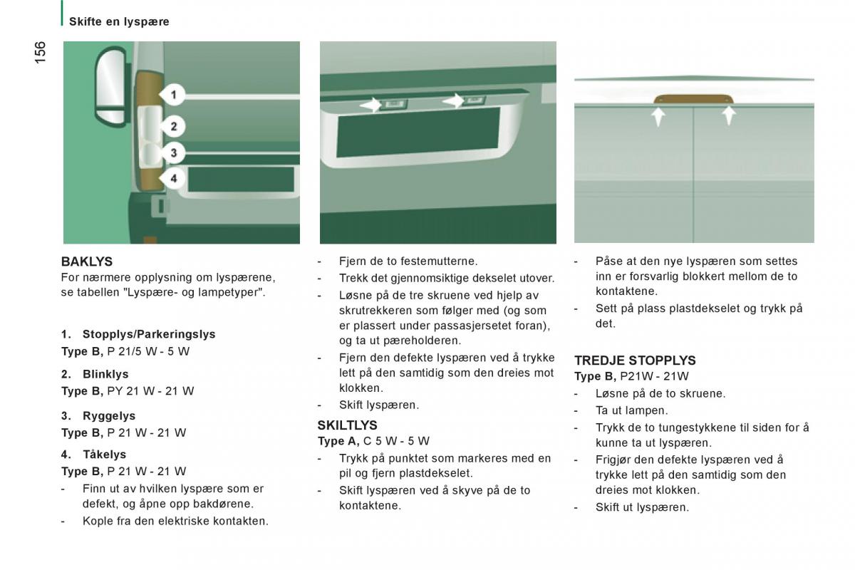 Citroen Jumper II 2 bruksanvisningen / page 158