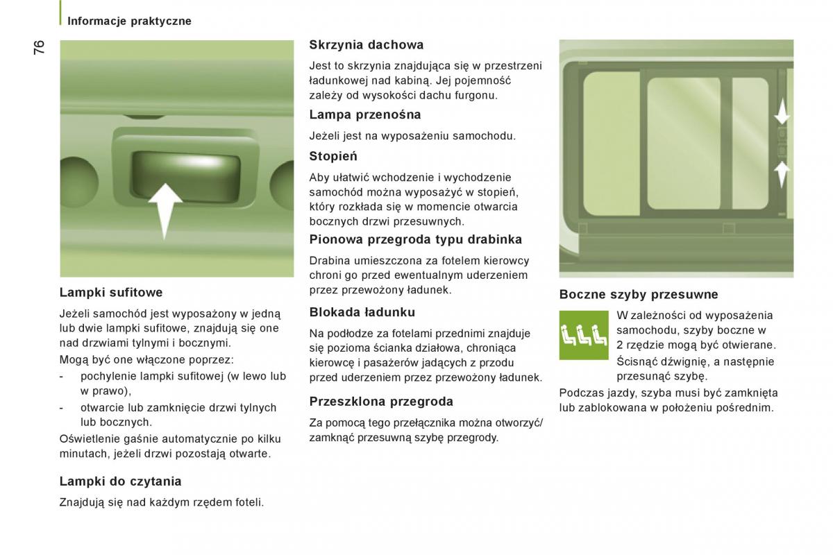 Citroen Jumper II 2 instrukcja obslugi / page 78