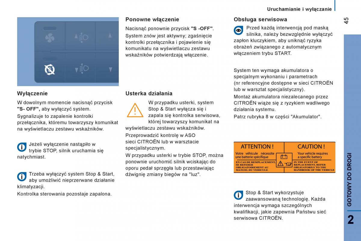 Citroen Jumper II 2 instrukcja obslugi / page 47