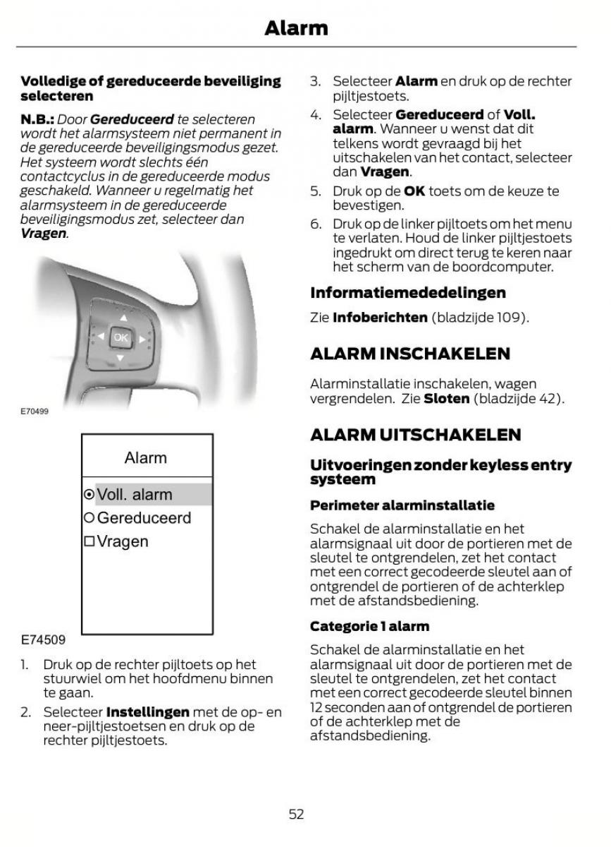 Ford S Max I 1 handleiding / page 55