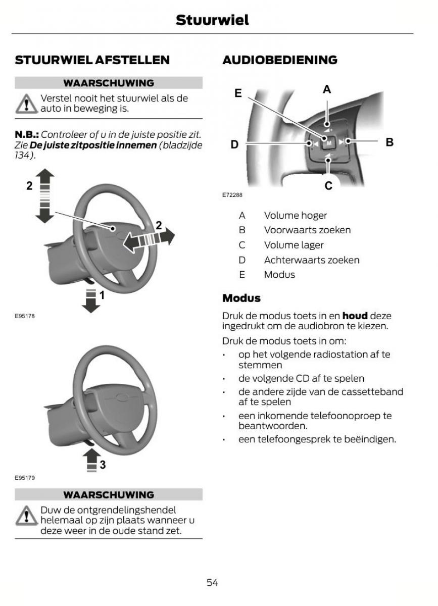 Ford S Max I 1 handleiding / page 57