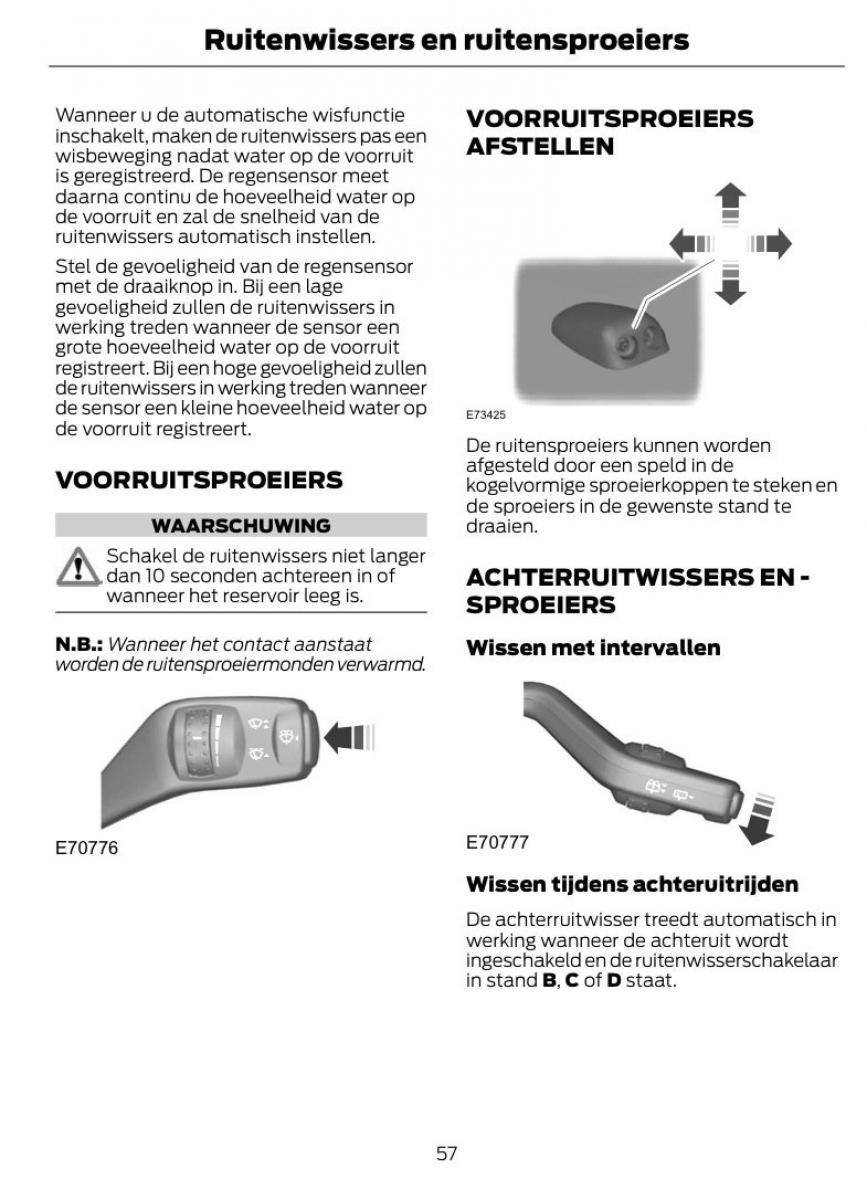 Ford S Max I 1 handleiding / page 60