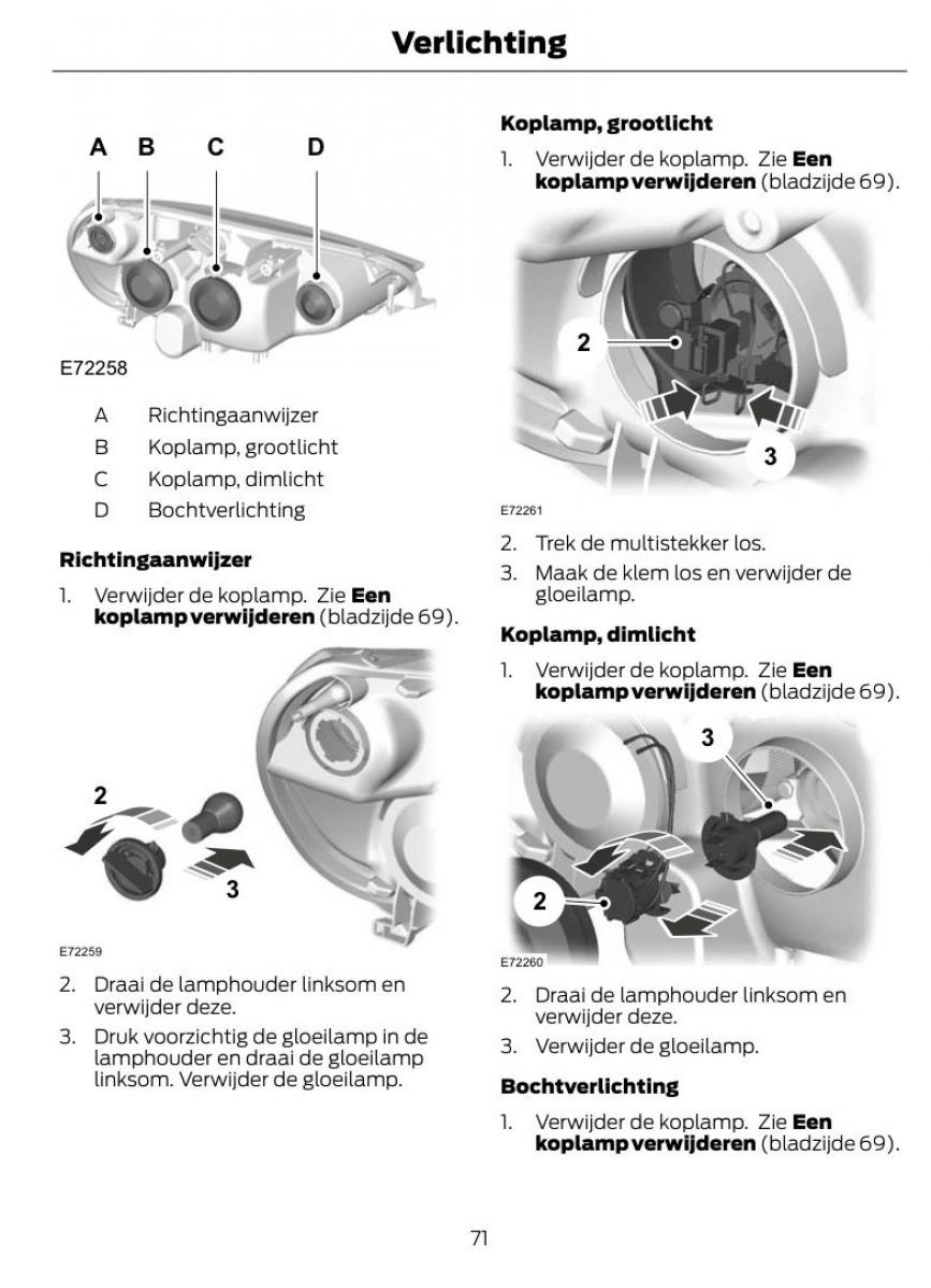 Ford S Max I 1 handleiding / page 74