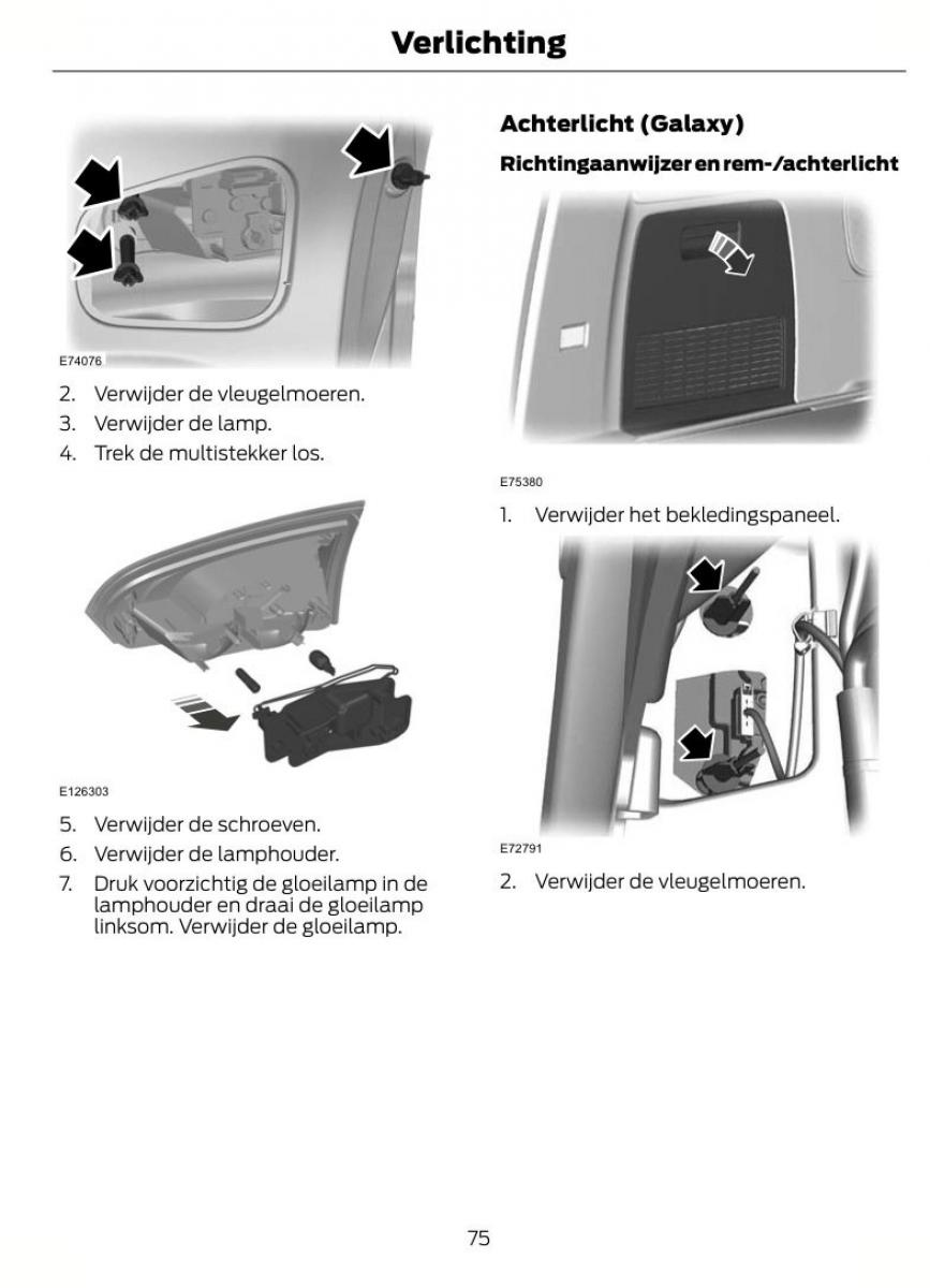 Ford S Max I 1 handleiding / page 78