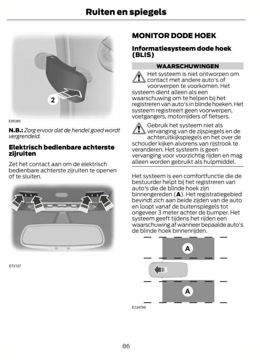 Ford S Max I 1 handleiding / page 89