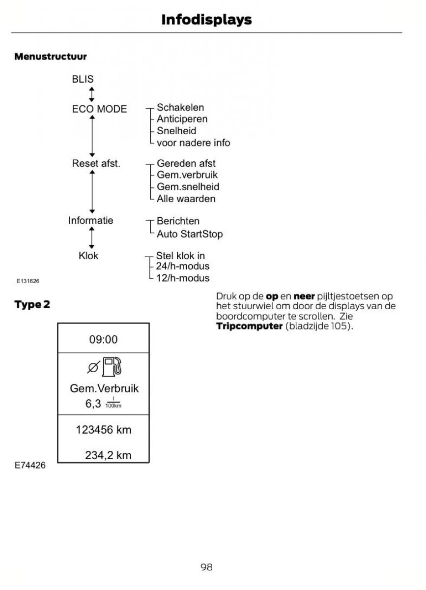 Ford S Max I 1 handleiding / page 101