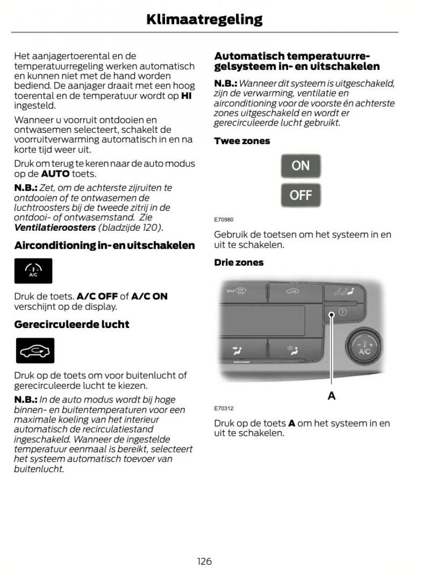 Ford S Max I 1 handleiding / page 129