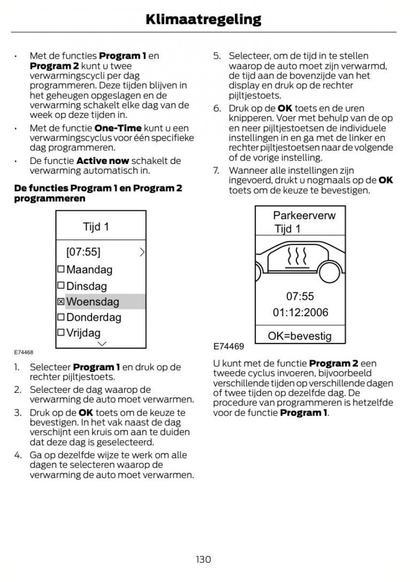 Ford S Max I 1 handleiding / page 133