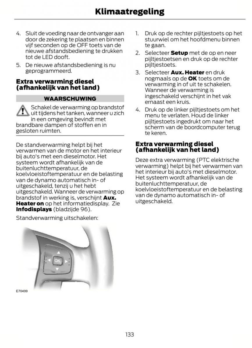 Ford S Max I 1 handleiding / page 136