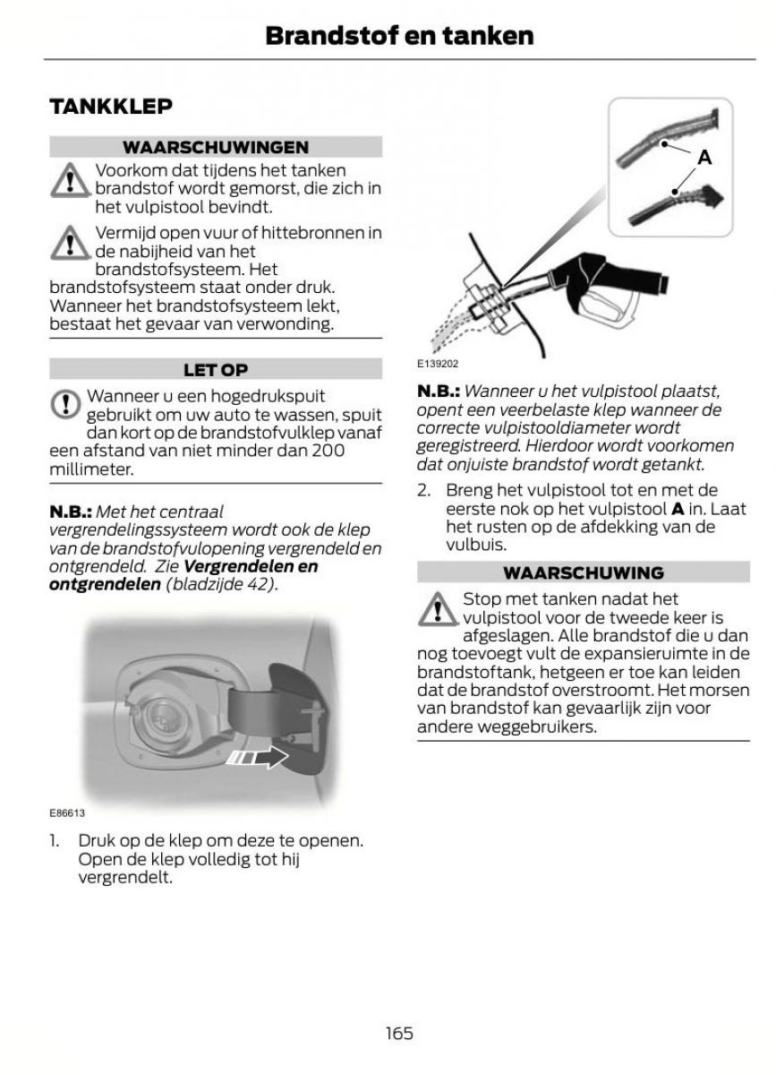 Ford S Max I 1 handleiding / page 168