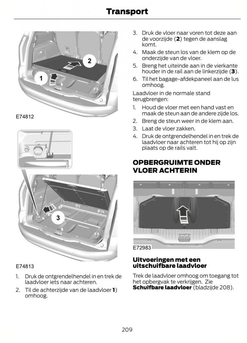 Ford S Max I 1 handleiding / page 212