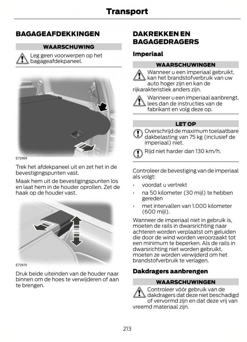 Ford S Max I 1 handleiding / page 216