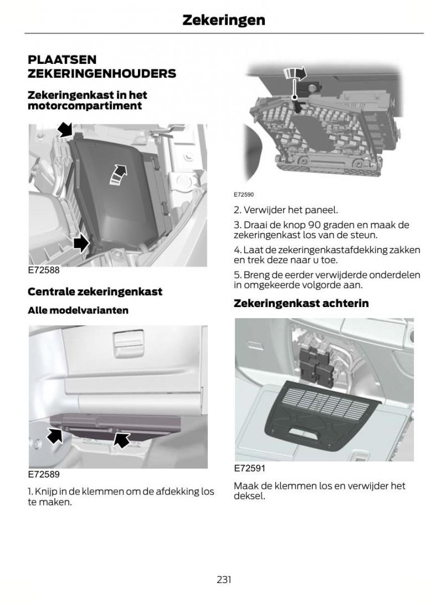 Ford S Max I 1 handleiding / page 234