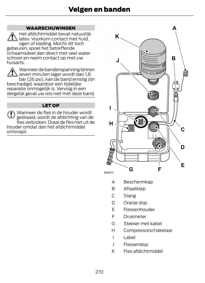 Ford S Max I 1 handleiding / page 273