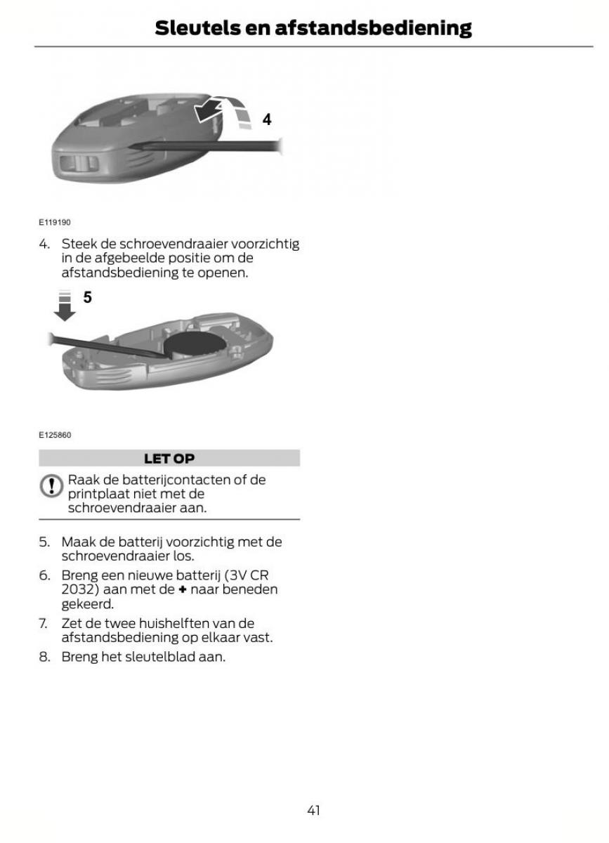 Ford S Max I 1 handleiding / page 44