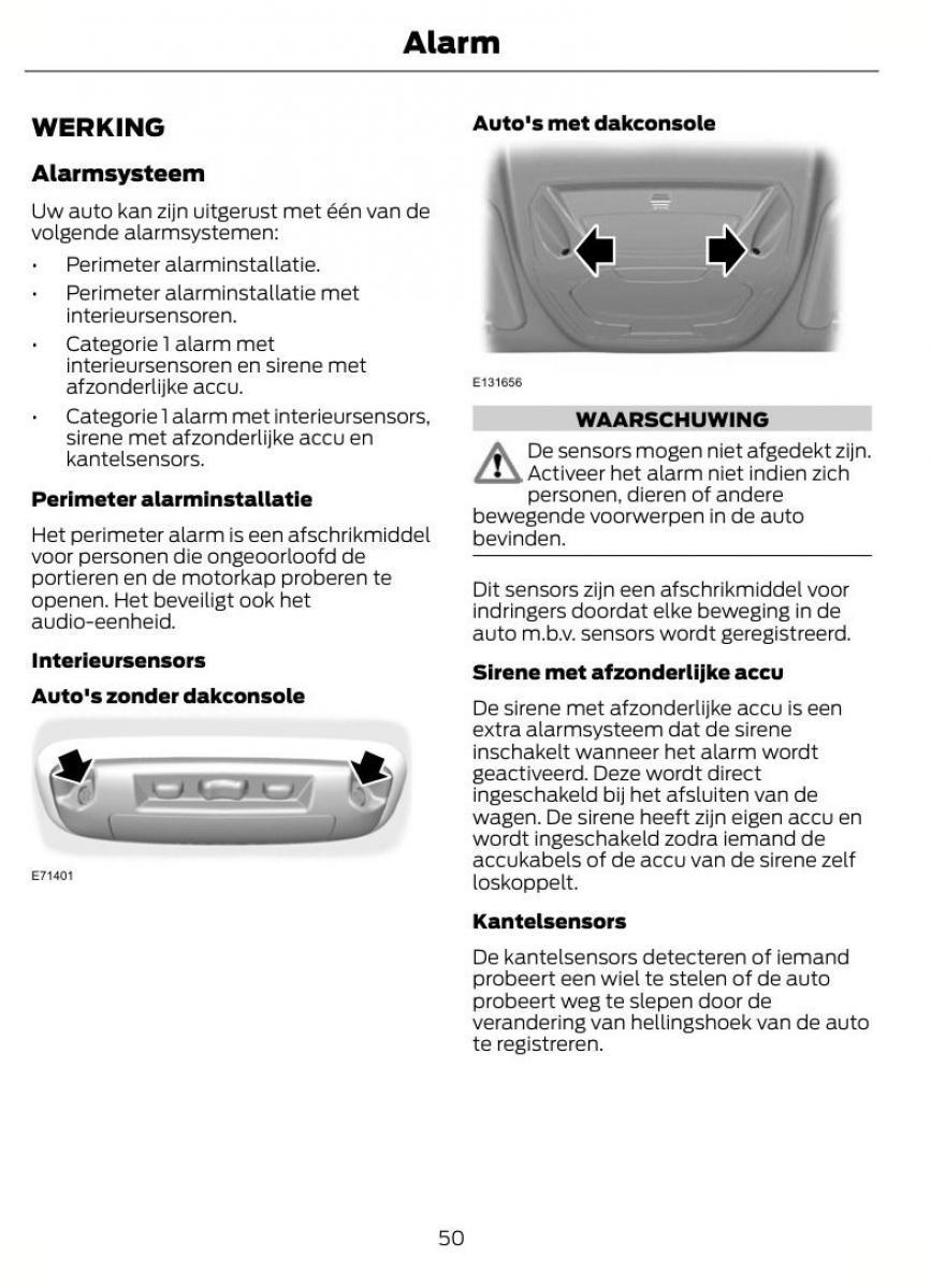 Ford S Max I 1 handleiding / page 53