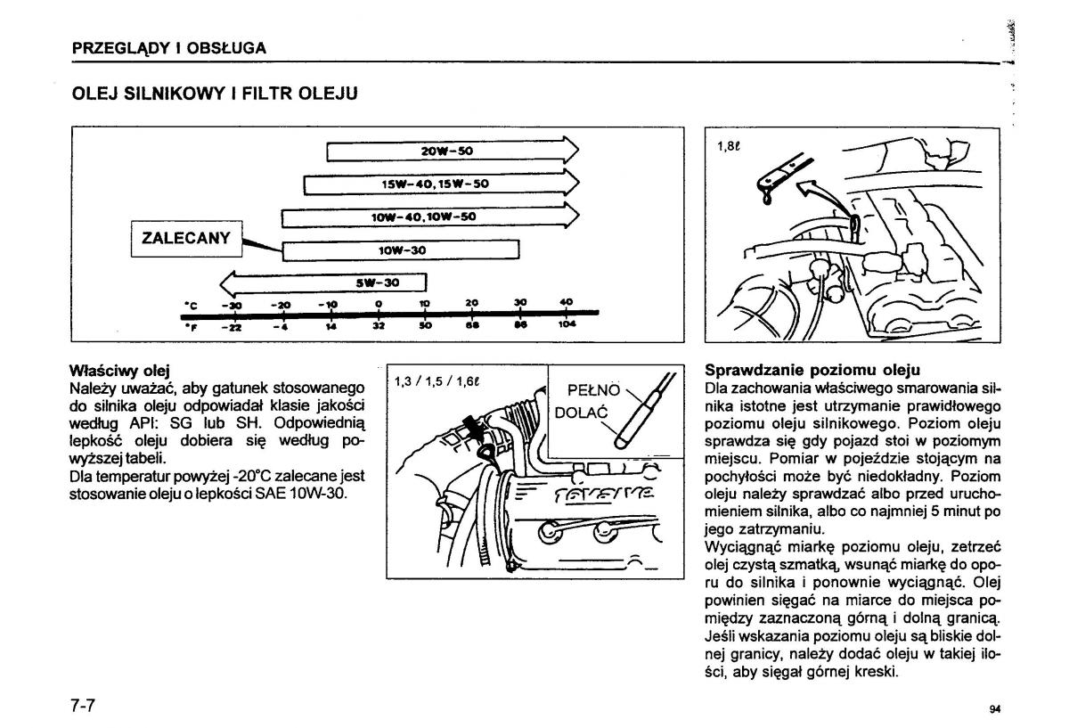 Suzuki Baleno I 1 instrukcja obslugi / page 96