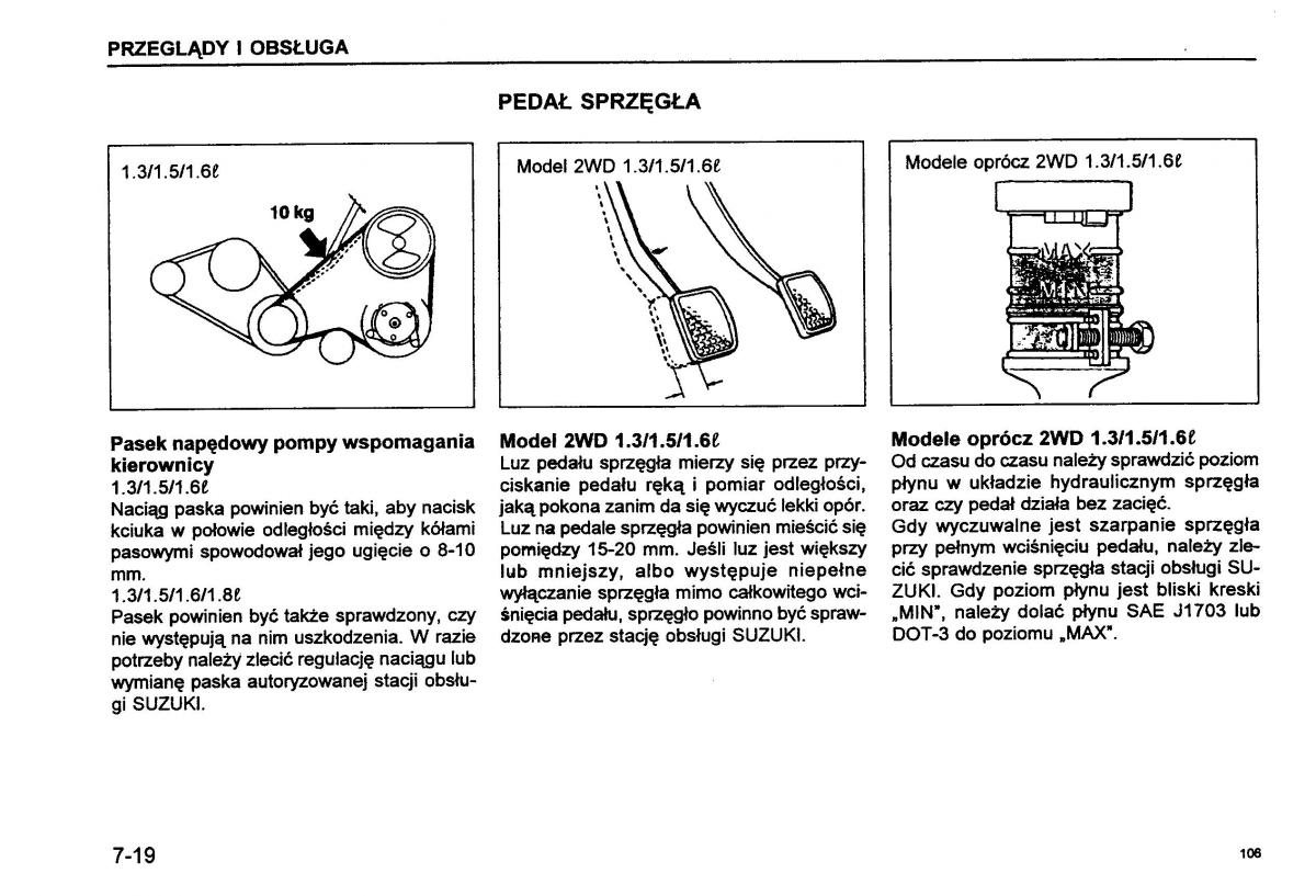 Suzuki Baleno I 1 instrukcja obslugi / page 108