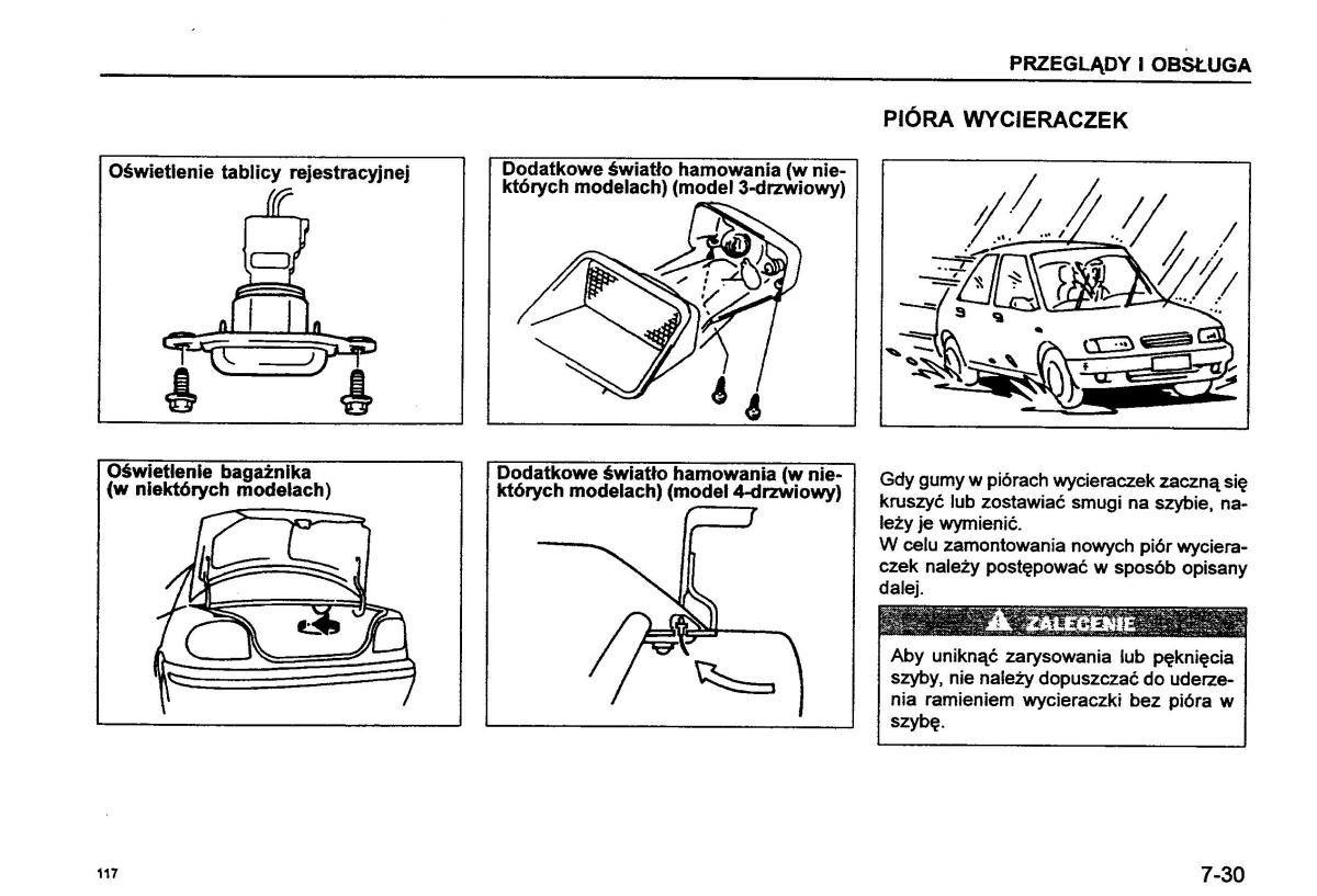 Suzuki Baleno I 1 instrukcja obslugi / page 119