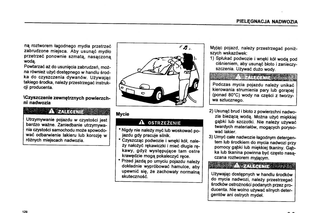 Suzuki Baleno I 1 instrukcja obslugi / page 131