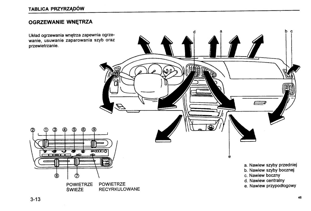 Suzuki Baleno I 1 instrukcja obslugi / page 48