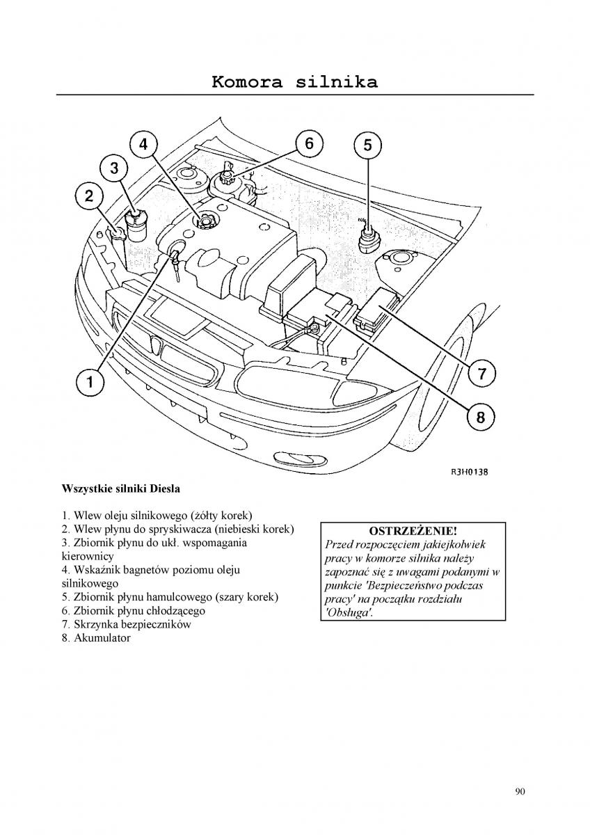 Rover 200 III 3 instrukcja obslugi / page 90