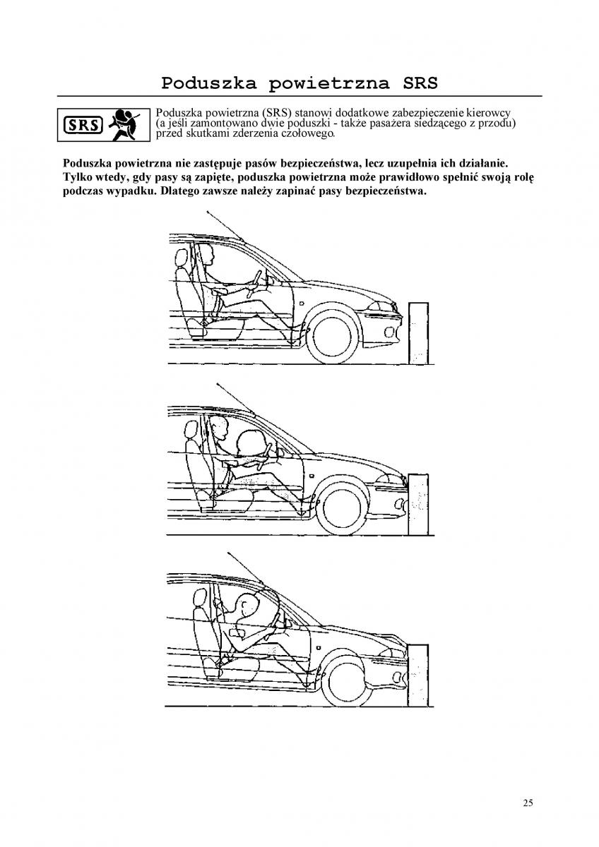 Rover 200 III 3 instrukcja obslugi / page 25